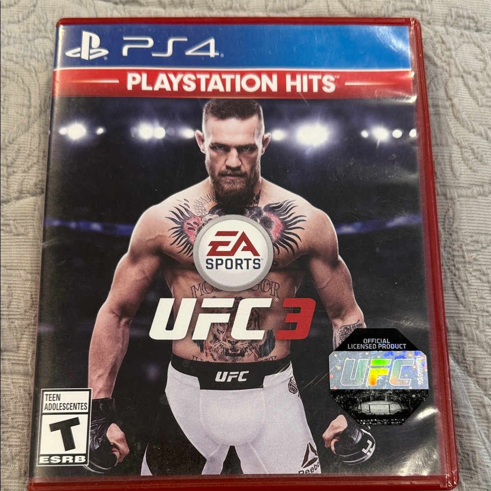 Sony UFC 3 for PS4 - Red Case